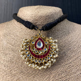 Sargh – handcrafted gold-tone 92.5 sterling silver necklace by My Motifs