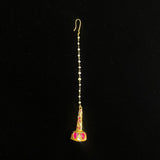 Siddhh – handcrafted gold-tone 92.5 sterling silver mang tikka by My Motifs