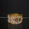 Bir – handcrafted gold-tone 92.5 sterling silver kada by My Motifs