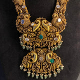 Gupila – handcrafted gold-tone 92.5 sterling silver necklace by My Motifs, view 2