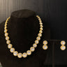 Avya – handcrafted gold-tone 92.5 sterling silver necklace by My Motifs