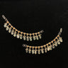 Dvij – handcrafted dual-tone 92.5 sterling silver ear chain by My Motifs