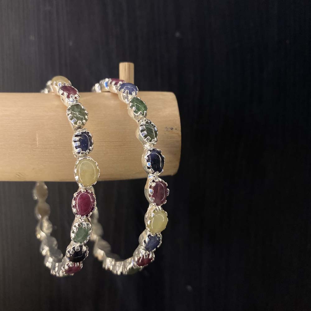 Uvihit – handcrafted 92.5 sterling silver bangle by My Motifs