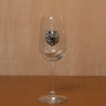 Silver Lion Motif Glass – wine glass with handcrafted silver lion motif by My Motifs