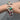 RatnaKangan – clustered bracelet with white beads, colourful accents and hanging charms – My Motifs