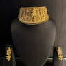 Vayahh – handcrafted gold-tone 92.5 sterling silver necklace by My Motifs
