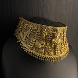 Vayahh – handcrafted gold-tone 92.5 sterling silver necklace by My Motifs, view 4