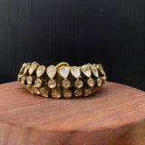 Arkaa – handcrafted gold-tone 92.5 sterling silver bracelet by My Motifs