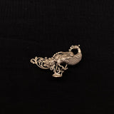 Silver Peacock – handcrafted 92.5 sterling silver figurine by My Motifs