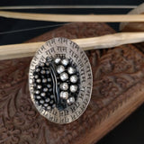 Chattisgarhi Ring – handcrafted 92.5 sterling silver ring by My Motifs