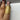Orabella – broad gold-tone ring with a sculpted deity motif – My Motifs