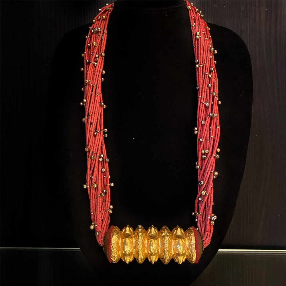 Tehan – handcrafted gold necklace by My Motifs