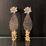 Ahara – handcrafted 92.5 sterling silver earrings by My Motifs