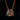 Naranja – silver necklace with coral and peacock motifs, image 3 – My Motifs