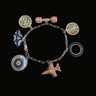 Dual Tone Boho Bracelet – handcrafted dual-tone 92.5 sterling silver bracelet by My Motifs