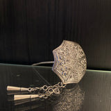 Yaja – handcrafted 92.5 sterling silver hair pin by My Motifs, view 3