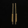 Disa – handcrafted dual-tone 92.5 sterling silver ear chain by My Motifs