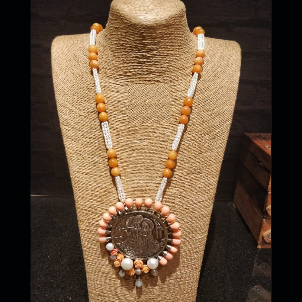 Uttar Pradeshi Necklace – handcrafted 92.5 sterling silver necklace by My Motifs