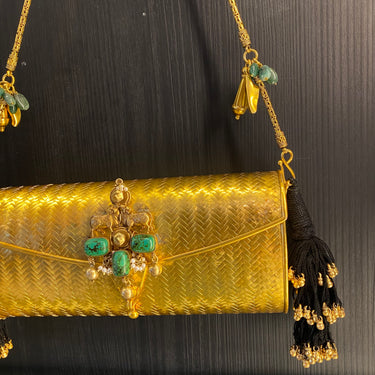 Asyat – handcrafted 92.5 sterling silver purse by My Motifs, view 2