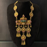 Kasit – handcrafted gold-tone 92.5 sterling silver necklace by My Motifs