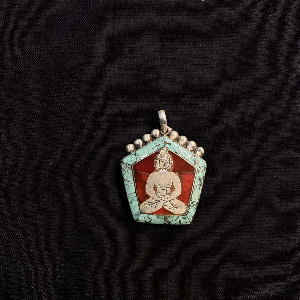 Dhama – handcrafted 92.5 sterling silver pendant by My Motifs