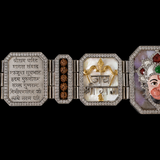 Ramayana – handcrafted 92.5 sterling silver bracelet by My Motifs, view 4