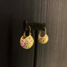 Kujha – handcrafted gold-tone 92.5 sterling silver earrings by My Motifs