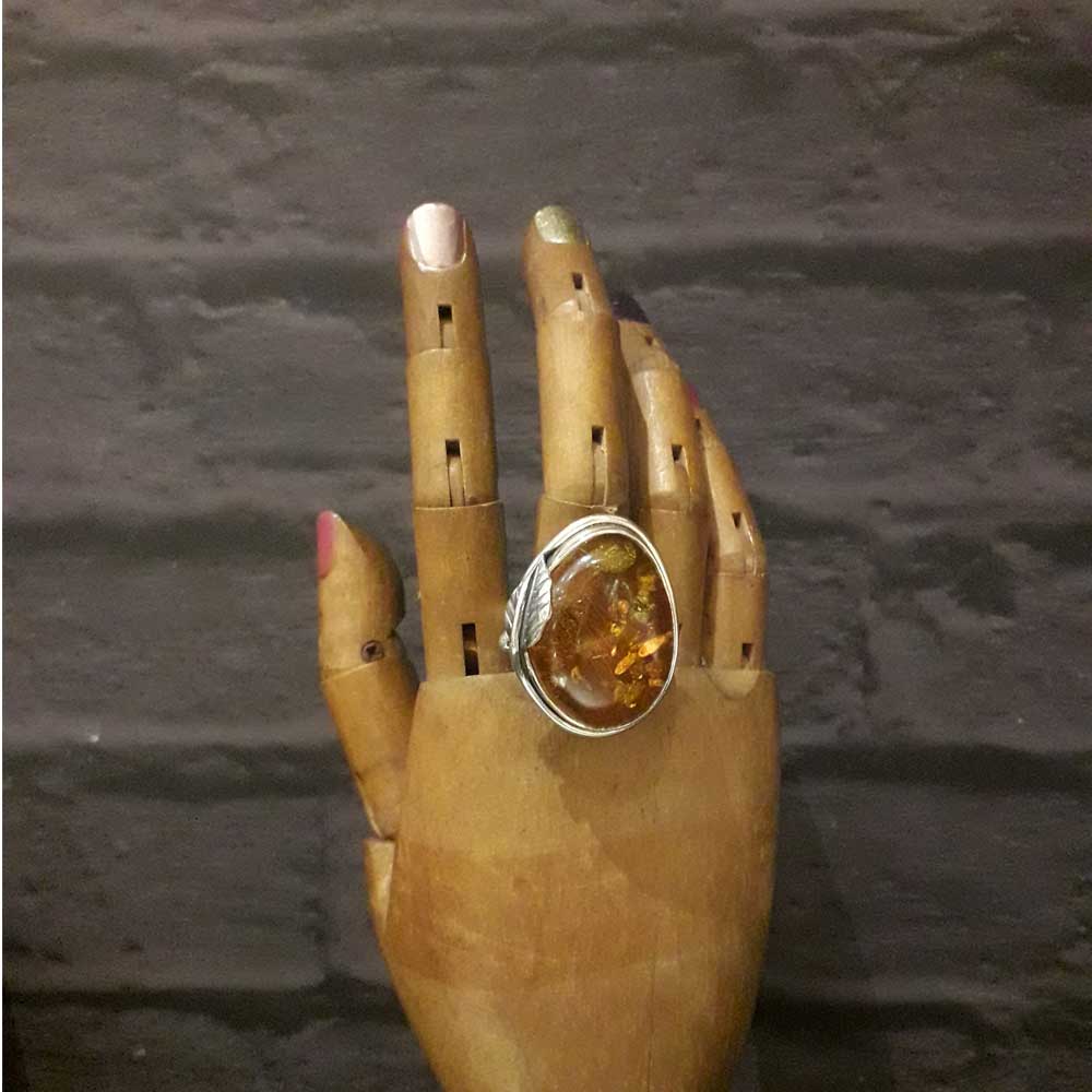 Jasper – handcrafted 92.5 sterling silver ring by My Motifs