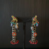 Anakaa – handcrafted dual-tone 92.5 sterling silver earrings by My Motifs