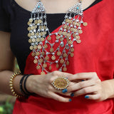 Anika Haar – handcrafted 92.5 sterling silver necklace by My Motifs
