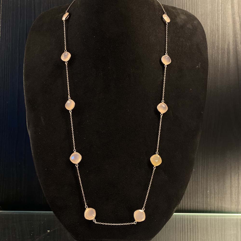 Rahi – handcrafted 92.5 sterling silver necklace by My Motifs