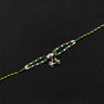 Scooter Charm Rakhi – handcrafted 92.5 sterling silver rakhi by My Motifs