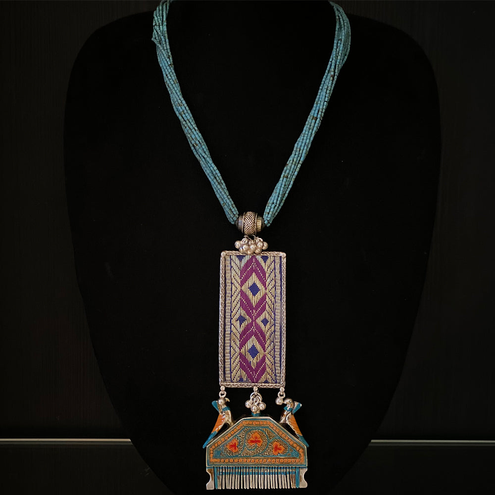 Dhruti – handcrafted 92.5 sterling silver necklace by My Motifs
