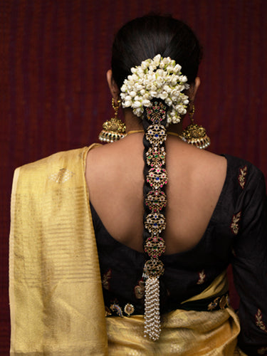 Silver hair pin collection by Motifs