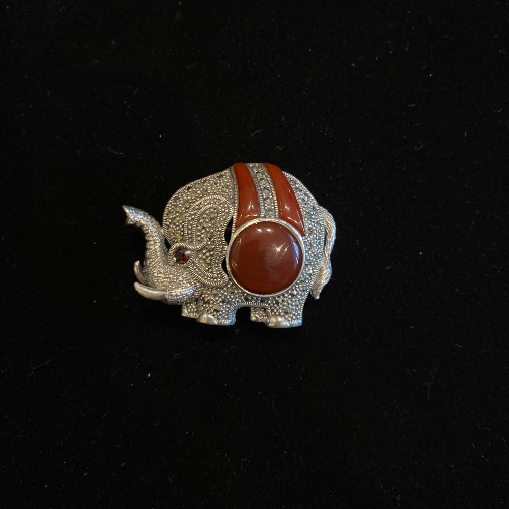 Ruhak – handcrafted 92.5 sterling silver brooch by My Motifs