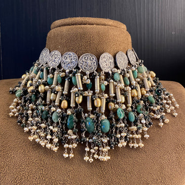 Aladit – handcrafted 92.5 sterling silver necklace by My Motifs, view 2