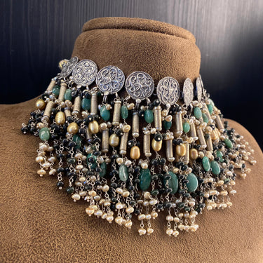 Aladit – handcrafted 92.5 sterling silver necklace by My Motifs, view 3