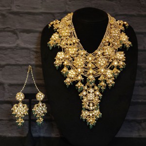 Rajputi Moti Kundan Haar Set