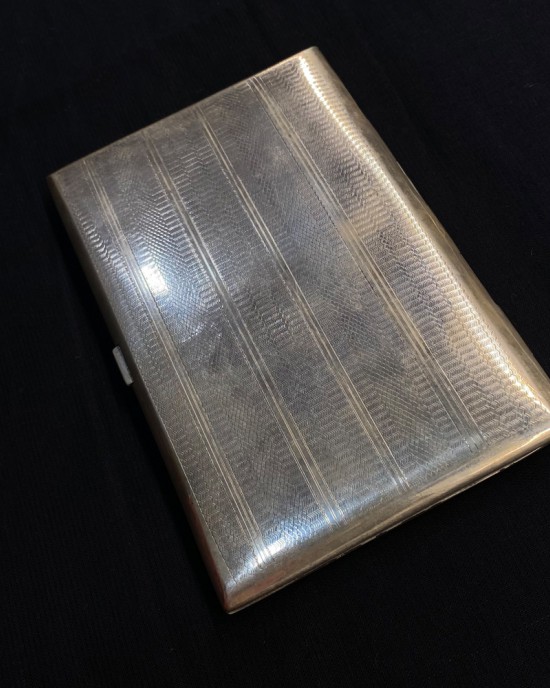 Silver Cigarette Box