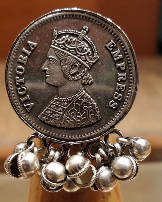 Vintage Coin Brooch