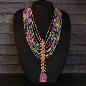 Contemporary Multi layered Necklace