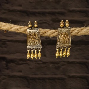 Bohemian Dual Tone Earrings