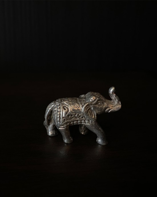 Silver Elephant Decor