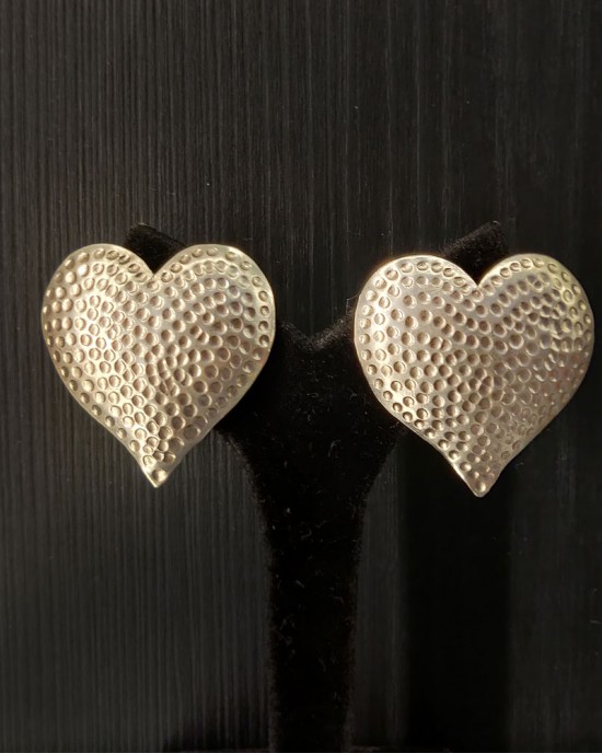 Oversized Heart Earrings