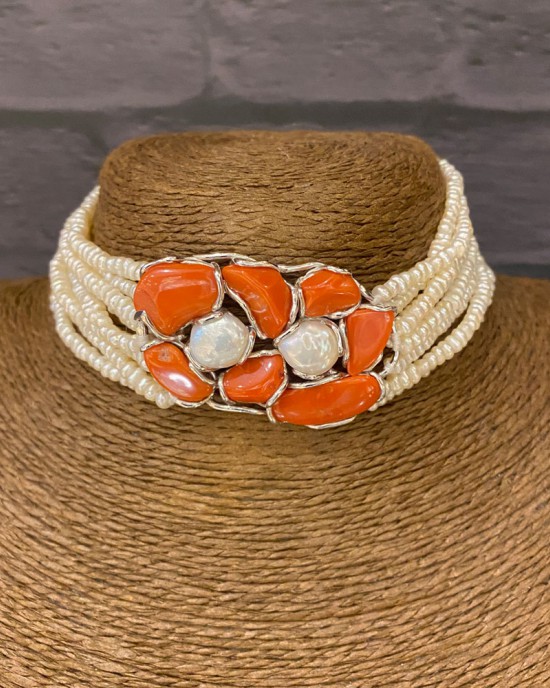 Coral Choker