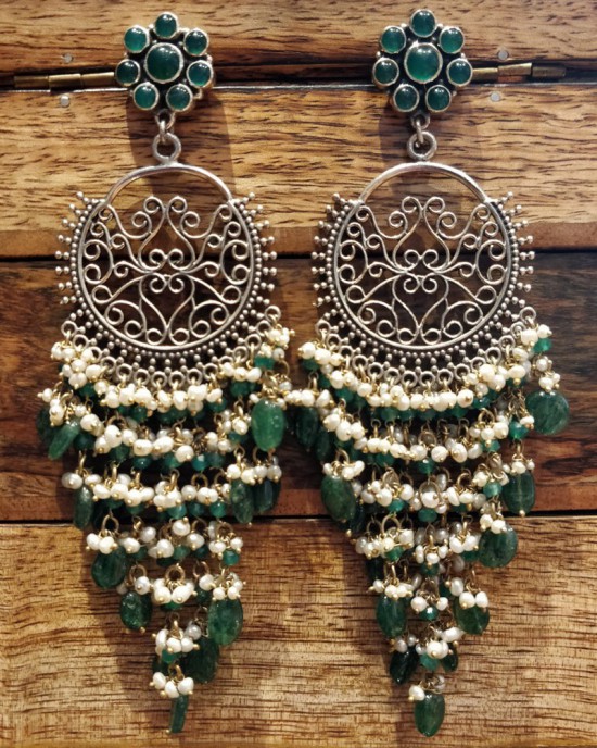 Filigree Chandelier Earrings