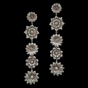 Five Layer Floral Earring