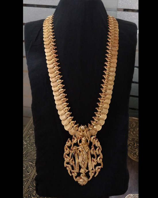 Gold- Plated Krishna Necklace