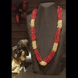 Red Statement Necklace