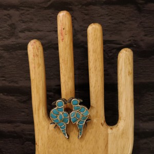 Firoza Peacock Ring